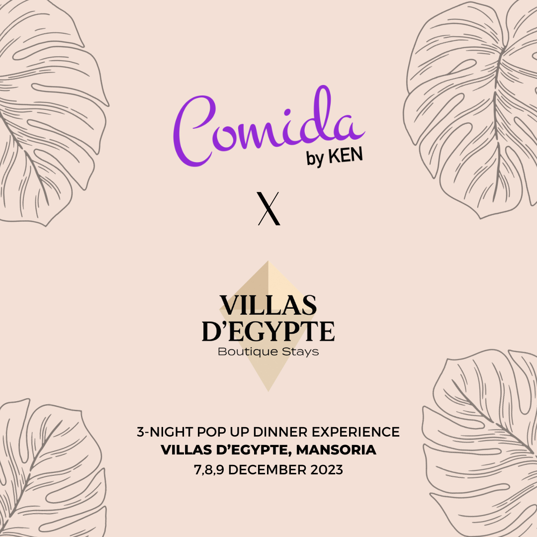 Comida by KEN x Villas D’Egypte season artwork
